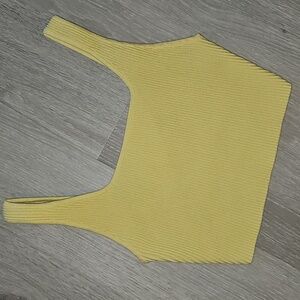 Aritzia sculpt knit crop